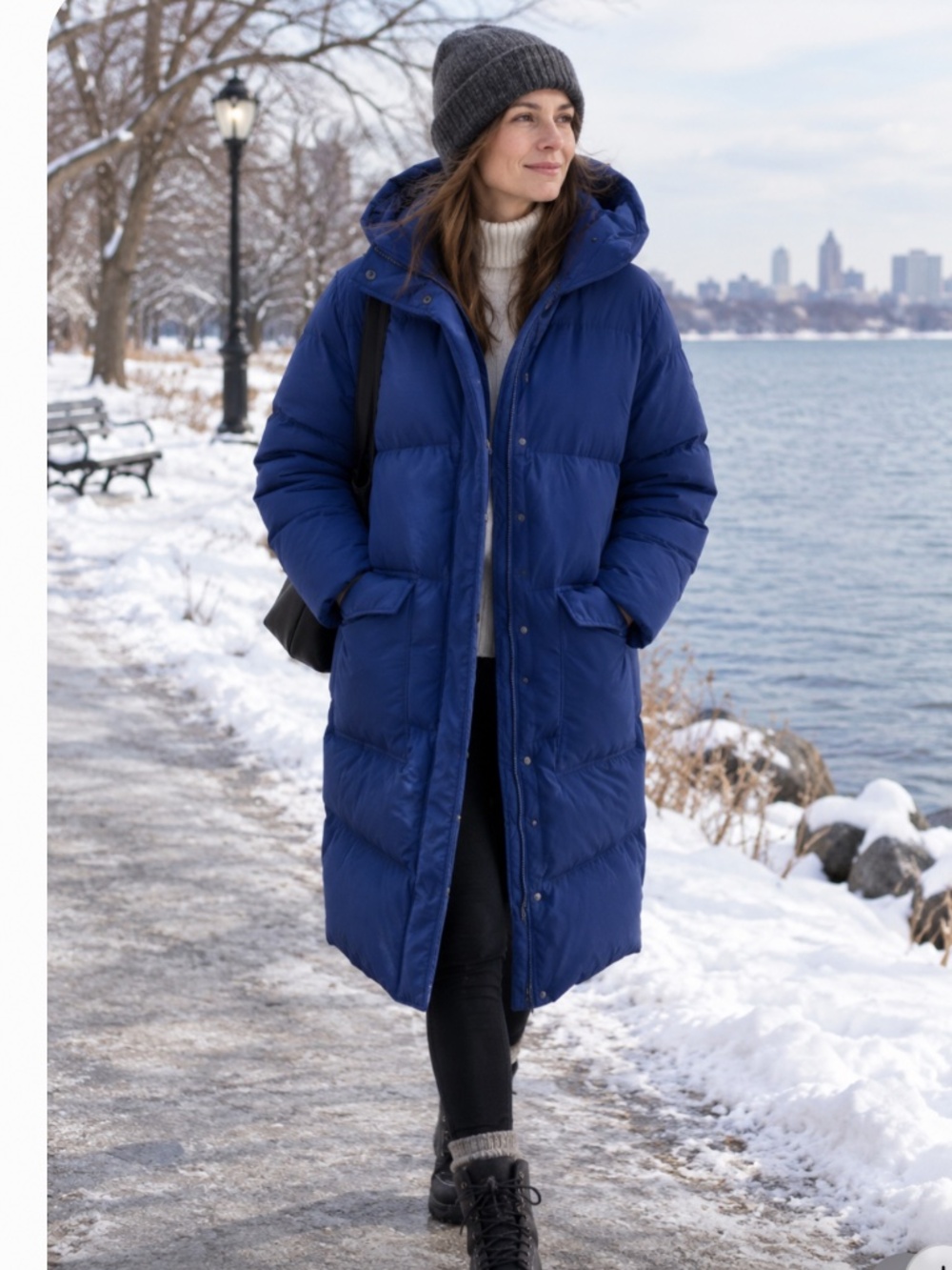 Everlane Renew Padded Puffer Jacket outdoors/winter